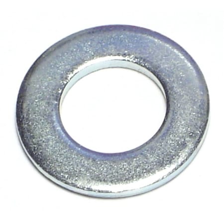 Midwest Fastener Flat Washer, For Screw Size M14 , Steel Zinc Plated Finish, 10 PK 73691